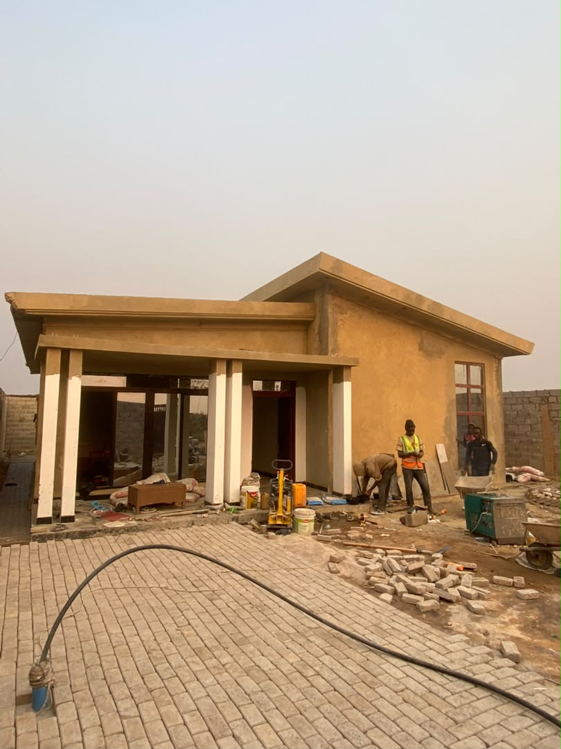 Chantier de gros œuvre en cours par NGKS Services