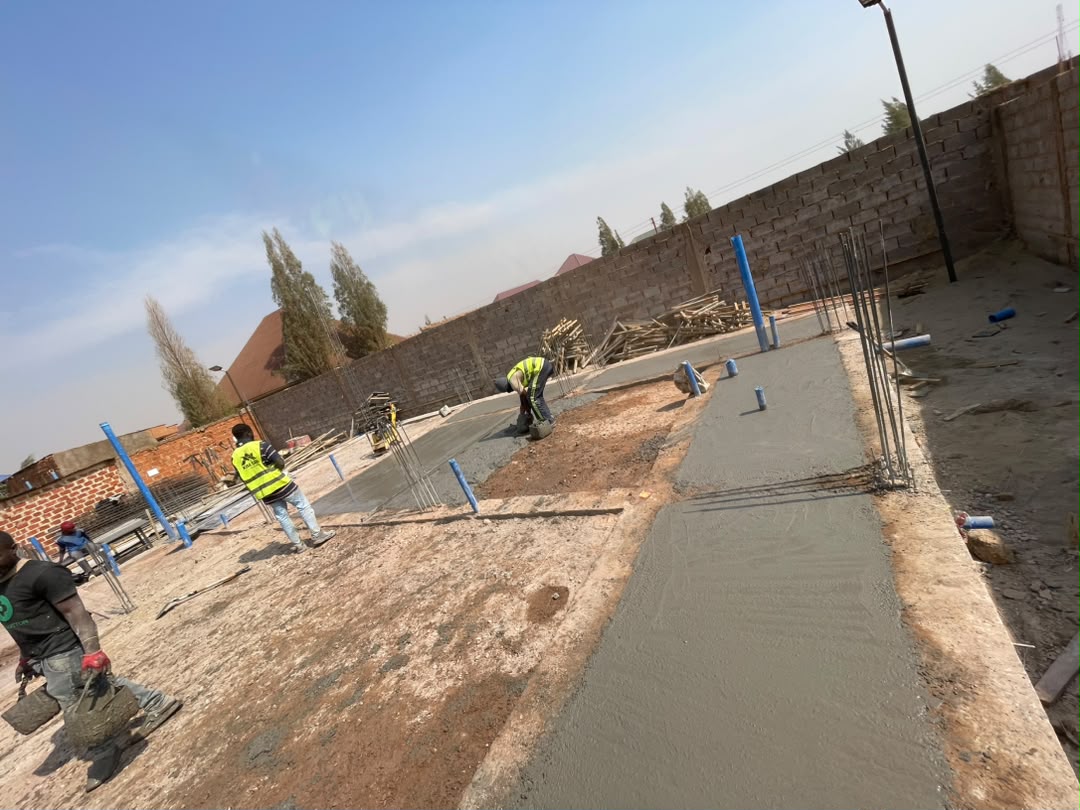 Coulage de dalle en béton par NGKS Services